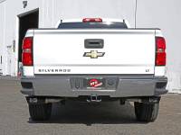 aFe - aFe 49-34132-B aFe Gemini XV 3in 304 SS Cat-Back Exhaust w/ Cutout 14-19 GM Trucks 4.3L/5.3L w/ Black Tips - Image 3