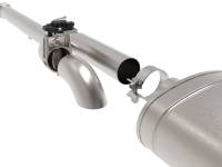 aFe - aFe 49-34132-B aFe Gemini XV 3in 304 SS Cat-Back Exhaust w/ Cutout 14-19 GM Trucks 4.3L/5.3L w/ Black Tips - Image 8