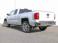 aFe - aFe 49-34132-P aFe Gemini XV 3in 304SS CB Exhaust w/ Cutout 14-19 GM Trucks 4.3/5.3L w/ Pol Tips - CrewCab/Extended - Image 4