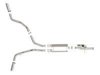 aFe - aFe 49-34133-P aFe Gemini XV Cat-Back Exhaust System GM Trucks 09-18 V6-4.3/V8-4.8/5.3L- Cut-Out Polished - Image 5