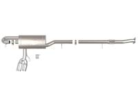 aFe - aFe 49-34142-P aFe Rebel Series Cat-Back Exhaust System GM Colorado/Canyon 23-25 L4-2.7L (t) - Image 5