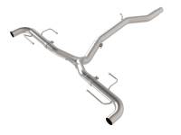 aFe - aFe 49-36906 aFe MACH Force-Xp 3in to 2-1/2in Stainless Axle-Back Exhaust System Alfa Romeo Stelvio 17-26 L4-2.0L - Image 1