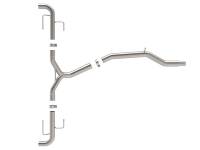 aFe - aFe 49-36906 aFe MACH Force-Xp 3in to 2-1/2in Stainless Axle-Back Exhaust System Alfa Romeo Stelvio 17-26 L4-2.0L - Image 5