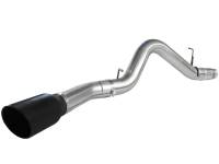 aFe - aFe 49-44041-B aFe MACHForce XP Exhaust 5in DPF-Back SS 11-13 GM Diesel Trucks V8-6.6L (td) (LML) (Blk Tip) - Image 3