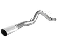 aFe - aFe 49-44041-P aFe MACHForce XP Exhaust 5in DPF-Back SS 11-13 GM Diesel Trucks V8-6.6L (td) (LML) (Pol Tip) - Image 3