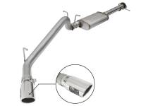 aFe - aFe 49-44058-P aFe Mach Force-XP Exhaust 3in CB SS 15-17 GM Colorado/Canyon 2.5L/3.6L Side Exit w/ Polished Tip - Image 2