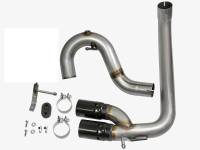 aFe - aFe 49-44065-B aFe Rebel Series DPF-Back 3in Side Exit SS Exhaust w/ IC Black Tip 2016 GM Colorado/Canyon 2.8L (td) - Image 4