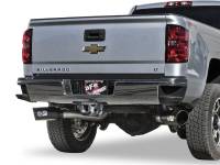aFe - aFe 49-44080-B aFe LARGE Bore HD 4in Dual DPF-Back SS Exhaust w/Black Tip 16-17 GM Diesel Truck V8-6.6L (td) LML - Image 3