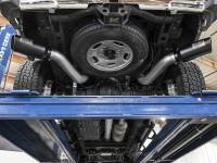 aFe - aFe 49-44080-P aFe LARGE Bore HD 4in Dual DPF-Back SS Exhaust w/Polished Tip 16-17 GM Diesel Truck V8-6.6L (td) LML - Image 3