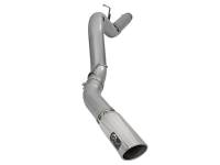 aFe - aFe 49-44081-P aFe LARGE Bore HD 5in Exhausts DPF-Back SS w/ Pol Tips 16-17 GM Diesel Truck V8-6.6L (td) LML/L5P - Image 1