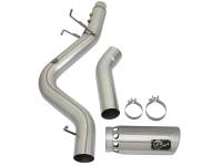 aFe - aFe 49-44085-P aFe LARGE BORE HD 5in 409-SS DPF-Back Exhaust w/Polished Tip 2017 GM Duramax V8-6.6L (td) L5P - Image 3