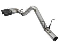 aFe - aFe 49-44089-B aFe Victory Series 4in 409-SS DPF-Back Exhaust w/ Dual Black Tips 2017 GM Duramax V8-6.6L(td) L5P - Image 3