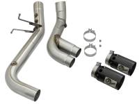 aFe - aFe 49-44089-B aFe Victory Series 4in 409-SS DPF-Back Exhaust w/ Dual Black Tips 2017 GM Duramax V8-6.6L(td) L5P - Image 6