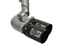 aFe - aFe 49-44089-B aFe Victory Series 4in 409-SS DPF-Back Exhaust w/ Dual Black Tips 2017 GM Duramax V8-6.6L(td) L5P - Image 7