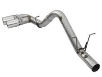 aFe - aFe 49-44089-P aFe Victory Series 4in 409-SS DPF-Back Exhaust w/ Dual Polished Tips 2017 GM Duramax V8-6.6L(td) L5P - Image 2