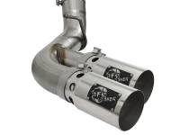 aFe - aFe 49-44089-P aFe Victory Series 4in 409-SS DPF-Back Exhaust w/ Dual Polished Tips 2017 GM Duramax V8-6.6L(td) L5P - Image 5