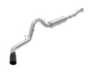 aFe - aFe 49-44122-B aFe Apollo GT Series 3in 409SS Cat-Back Exhaust w/ Black Tip 2020 GM 2500/3500HD V8 6.6L L8T - Image 1