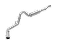 aFe - aFe 49-44122-P aFe Apollo GT Series 3in 409SS Cat-Back Exhaust w/ Polished Tip 2020 GM 2500/3500HD V8 6.6L L8T - Image 1