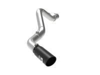 aFe - aFe 49-44125-B aFe Large Bore-HD 5 IN 409 SS DPF-Back Exhaust System w/Black Tip 20-21 GM Truck V8-6.6L - Image 1
