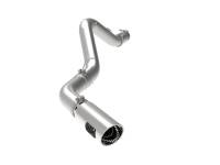 aFe - aFe 49-44125-P aFe Large Bore-HD 5 IN 409 SS DPF-Back Exhaust System w/Polished Tip 20-23 GM Truck V8-6.6L - Image 1