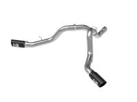 aFe - aFe 49-44126-B aFe Large Bore-HD 4in 409SS DPF-Back Exhaust System w/Black Tip 20 GM Diesel Trucks V8-6.6L (td) L5P - Image 1