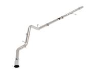aFe - aFe 49-44128-P aFe Large Bore-HD 3in 409SS DPF-Back 20-21 GM Trucks L6-3.0L (td) LM2 - Polished Tip - Image 1