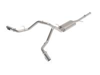 aFe - aFe 49-44134-P aFe Apollo GT Cat-Back Exhaust GM Trucks 09-18 V6-4.3L/V8-4.8/5.3L-Dual Rear-Side Exit Polish Tips - Image 1