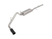 aFe - aFe 49-44136-B aFe Apollo GT Series Cat-Back Exhaust System GM Trucks 09-18 V6-4.3L/V8-4.8/5.3L- Black Tip - Image 1