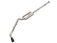 aFe - aFe 49-44141-B aFe 23-25 GM Colorado/Canyon L4-2.7L (t) Apollo GT Series 3in 409 SS Cat-Back Exhaust w/ Blk Tip - Image 1