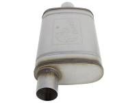 aFe - aFe 49M00029 aFe MACH Force-Xp Muffler 2-1/2 IN ID Offset/Center x 9 IN W x 4 IN H x 14 IN L - Oval Body - Image 3
