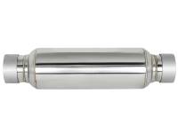 aFe - aFe 49M10003 aFe MACH Force-Xp Resonator 2-1/2 IN Inlet/Outlet x 4 IN Dia. x 12 IN Body x 15 IN Overall Length - Image 2