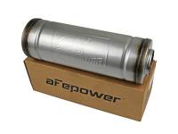 aFe - aFe 49M30045 aFe MACH Force-Xp Muffler 2-1/2 IN ID Center/Center x 9 IN Dia. x 14 IN L - Round Body - Image 1