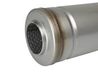 aFe - aFe 49M30045 aFe MACH Force-Xp Muffler 2-1/2 IN ID Center/Center x 9 IN Dia. x 14 IN L - Round Body - Image 3