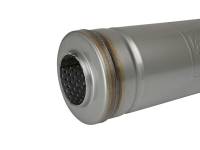 aFe - aFe 49M30048 aFe MACH Force-Xp Muffler 2-1/2 IN ID Center/Center x 5 IN Dia. x 18 IN L - Round Body - Image 2