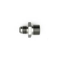 DeatschWerks - DeatschWerks 6-02-0616 DeatschWerks 6AN Male Flare to M18 X 1.5 Male Metric Adapter (Incl Crush Washer) - Titanium - Image 1
