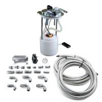 DeatschWerks - DeatschWerks 9-401-601-7015 DeatschWerks 05-19 Yukon/Tahoe/Suburban DW400 Pump Module and Return SS CPE Plumbing Kit - Image 2