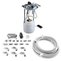 DeatschWerks - DeatschWerks 9-401-602-7015 DeatschWerks 05-19 Yukon/Tahoe/Suburban DW400 Pump Module and Return SS PTFE Plumbing Kit - Image 1