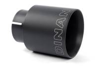 Dinan - Dinan D663-0601-BOX Dinan Double-Walled 4" Clamp-On Exhaust Tip (Black Ceramic) - Image 1