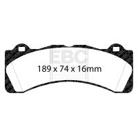 EBC - EBC DP8059RP1 EBC Racing Brembo GT-6 Caliper RP-1 Race Brake Pads - Image 2