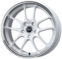 Enkei - Enkei 460-790-6560WM Enkei PF01SS 17x9 5x114.3 60mm Offset 75mm Bore Diameter White w/ Machined Lip Wheel - Image 1