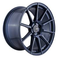 Enkei - Enkei 499-895-6535BL Enkei TS10 18x9.5 35mm Offset 5x114.3 Bolt Pattern 72.6mm Bore Dia Blue Silver Wheel - Image 1