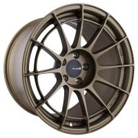 Enkei - Enkei 512-8105-6515GG Enkei NT03RR 18x10.5 5x114.3 15mm Offset 75mm Bore Titanium Gold Wheel - Image 1