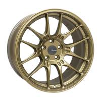 Enkei - Enkei 534-810-4432GG Enkei GTC02 18x10 5x112 32mm Offset 66.5mm Bore Titanium Gold Wheel - Image 1