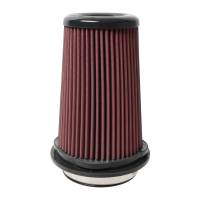 Injen - Injen X-1134-BR Injen 8-Layer Oiled Cotton Gauze Air Filter w/ Twist Lock - 4in ID / 6in Base / 7.75in H - Image 1
