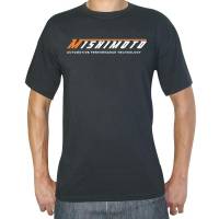 Mishimoto - Mishimoto MMAPL-SCRIPT-GYXL Mishimoto Mens Athletic Script Gray T-Shirt - X Large - Image 3