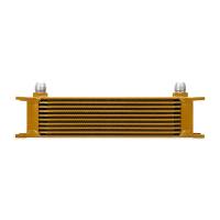 Mishimoto - Mishimoto MMOC-10G Mishimoto Universal 10 Row Oil Cooler - Gold - Image 6