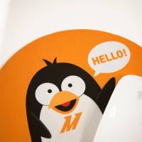 Mishimoto - Mishimoto MMPROMO-MPAD-HELLO Mishimoto Chilly The Penguin Mouse Pad - Image 6