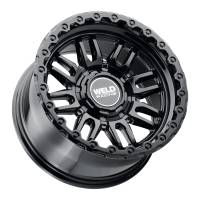 Weld - Weld W18479018450 Weld Off-Road Swift 17x9in - 8x180 BP - ET-12 - 124.3mm CB - Gloss Black Wheel & Ring - Image 3