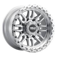 Weld - Weld W18579082450 Weld Off-Road Swift 17x9in - 8x165.1 BP - ET-12 - 125.1mm CB - Gloss Silver Machined Wheel & Ring - Image 1