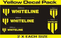 Whiteline - Whiteline KWM001 Whiteline Decal Kits 10 Pk Yellow - Image 1